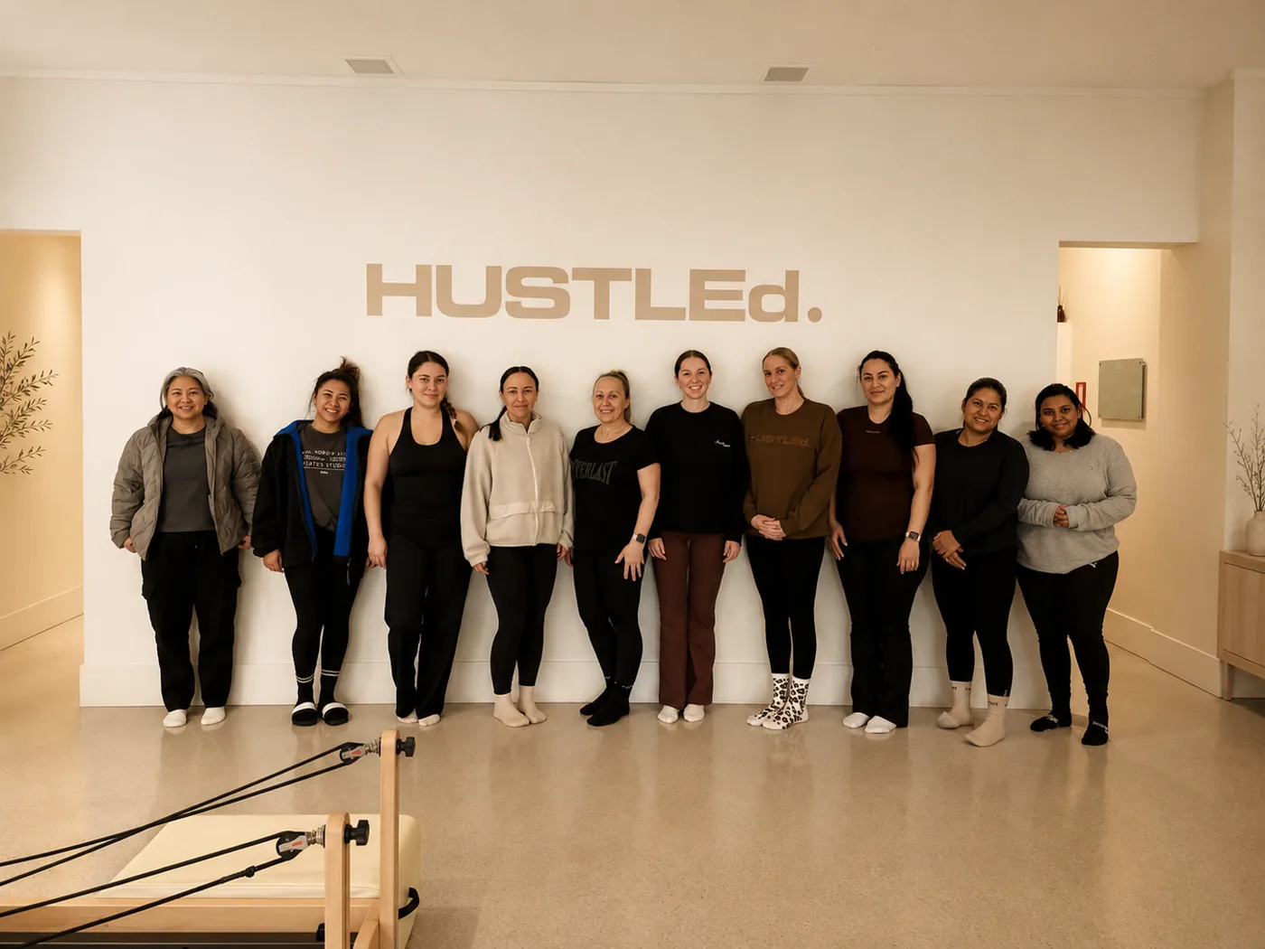 HUSTLEd. Pilates community